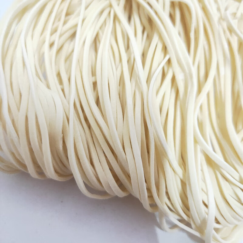 梅州客家特产梅县手工生晒面早餐腌面挂面条粗粮月子 梅县腌面1箱独立