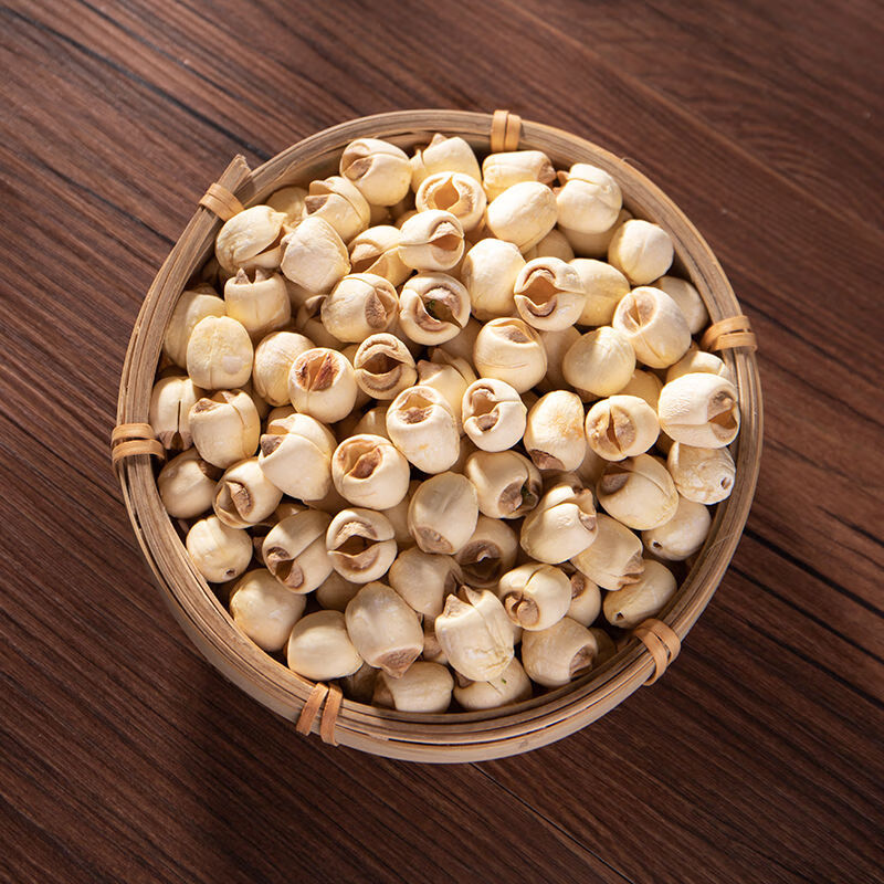 江西广昌通芯白莲干货农家特产手工莲子250g500g 500g