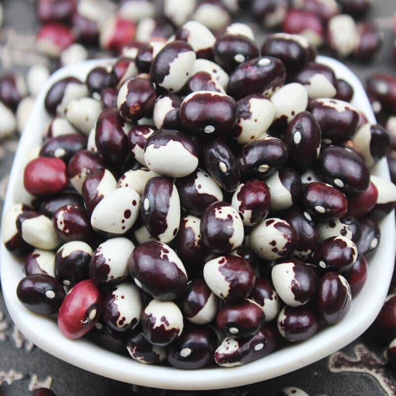 虎钢馋猫眼豆熊猫豆斤新货奶花豆豇豆花饭豆五谷杂粮杂粮