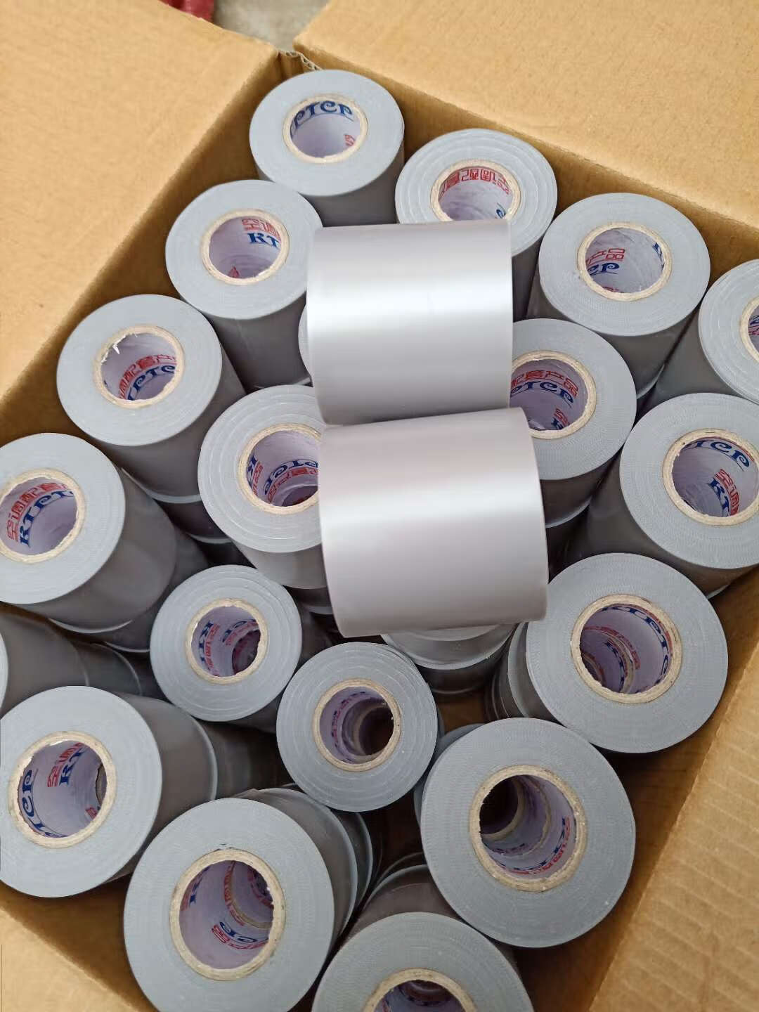 喜普美的空调保温管包扎带胶带美的空调包扎带绑带韧性加厚扎带 灰色