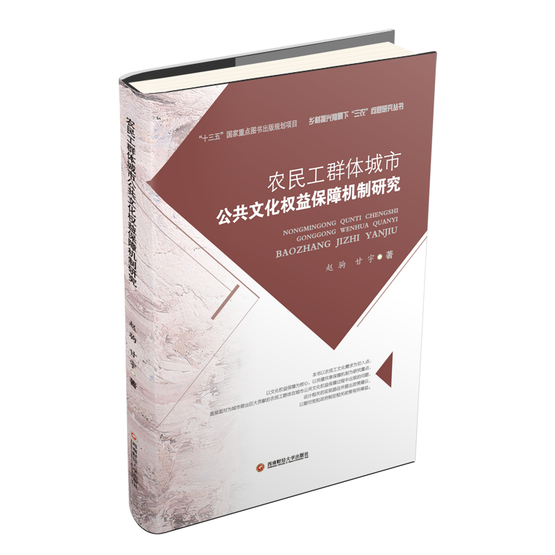 农民工群体城市公共文化权益保障机制研究经济 图书