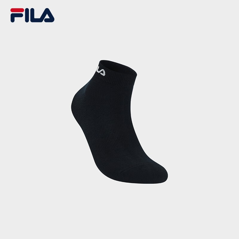 斐乐 斐乐官方男袜低腰袜子冬时尚休闲简约运动袜舒适短袜子 传奇蓝-NV XS