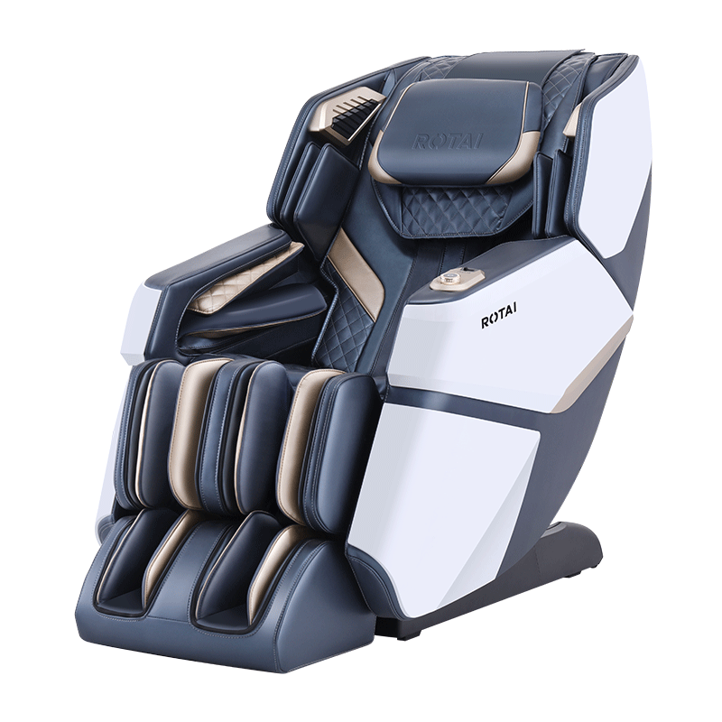 荣泰（ROTAI）按摩椅家用全身太空舱智能电动按摩全自动多功能小型办公老人沙发坐椅送父亲节礼物 A60静谧蓝