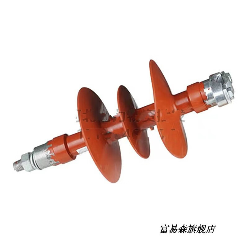 富易森复合针式绝缘子fpq-10/16支柱20螺杆高压硅橡胶低压线路悬式
