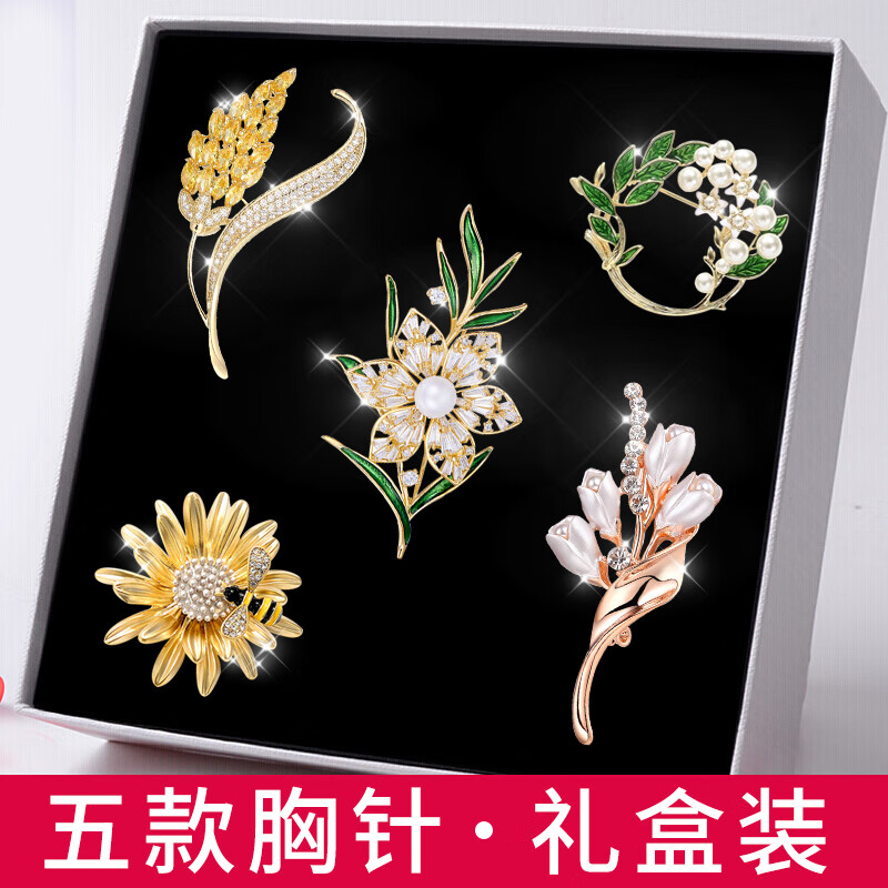 怎么看胸针物品的历史价格|胸针价格走势