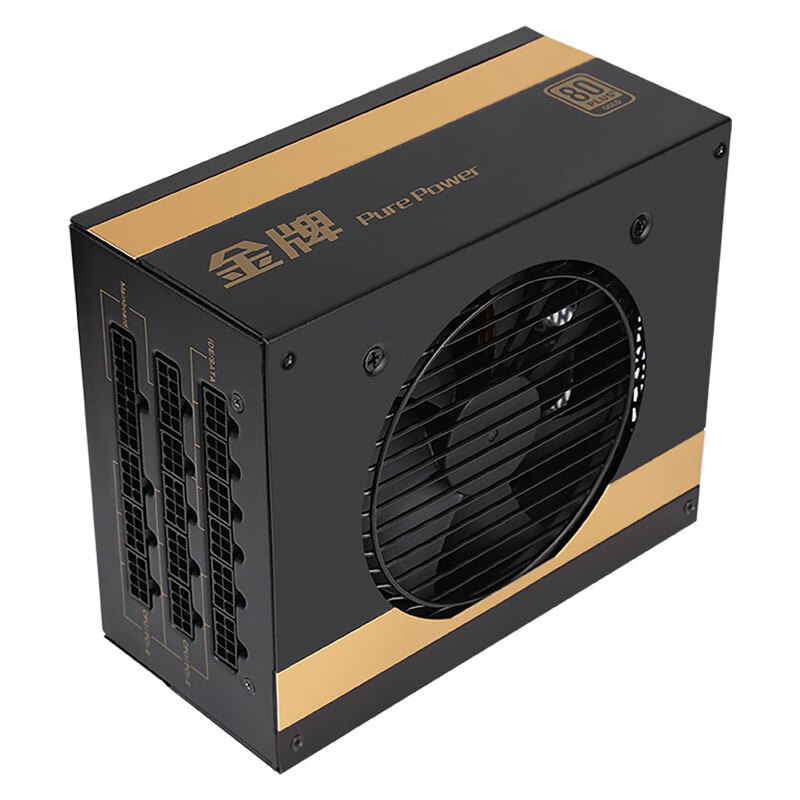 先马（SAMA）金牌850W 台式机电脑主机箱电源 额定850W/全模组/80PLUS金牌认证/支持双CPU供电、3080系列显卡