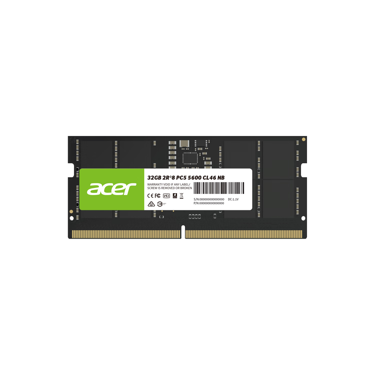acer/�곞 ���� DDR5 5600MHz �ڴ��� 32G 2462.69Ԫ
