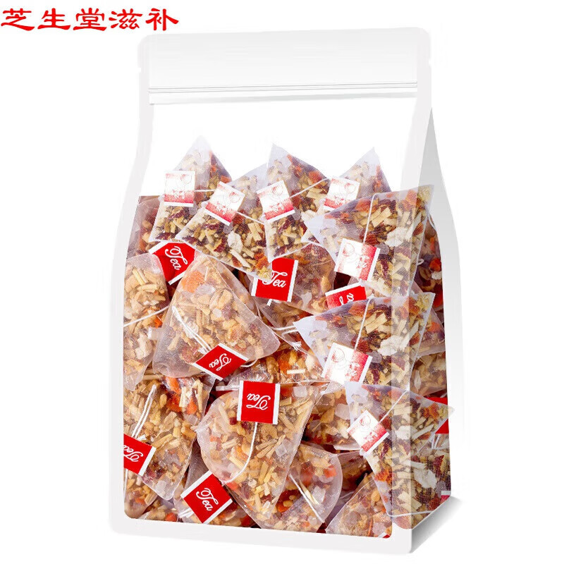 京诗悦50包竹蔗茅根雪梨茶夏季清凉甘甜免煮广式袋泡茶包雪梨 1袋10包竹蔗茅根雪梨茶12