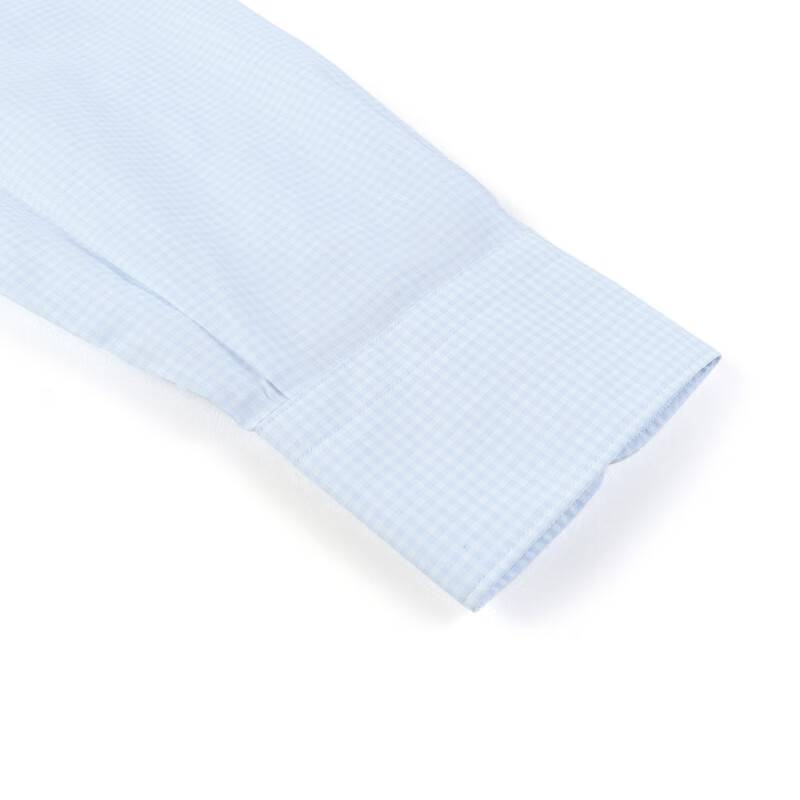 MAYOR男装进口面料高支全棉经典绅士透气长袖衬衫 MLCA19771HQT-3浅蓝 175/92A