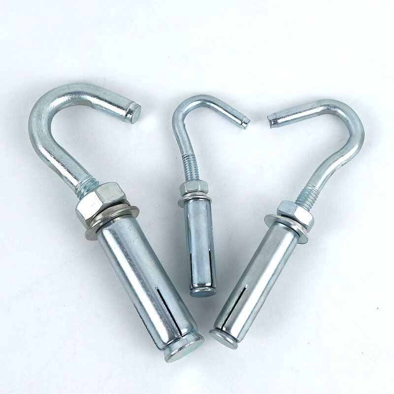 膨胀螺丝挂钩带钩膨胀螺丝膨胀挂钩吊扇沙袋固定挂钩m6m8m10m12 m810