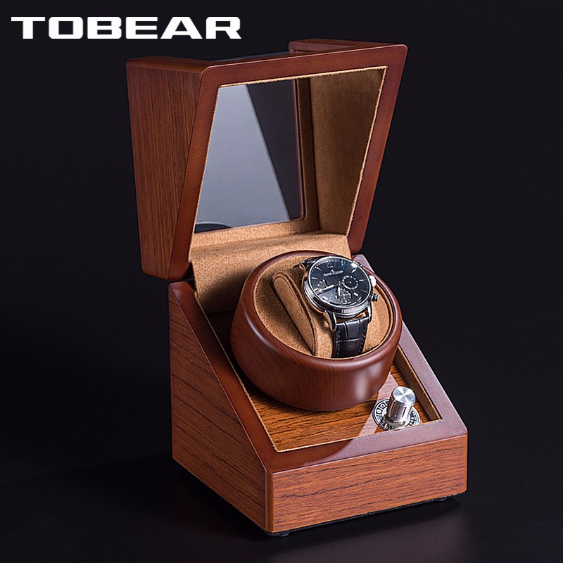 tobear机械表架 摇表器 自动上链迷你手表架摇摆器德国进口转表器晃表