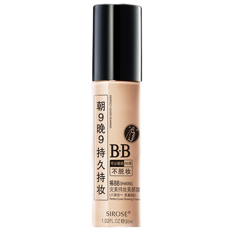 SIROSE白皙搖BB霜 朝9晚9升級版自然修顏輕薄持妝美顏霜 至美持妝美顏霜30g