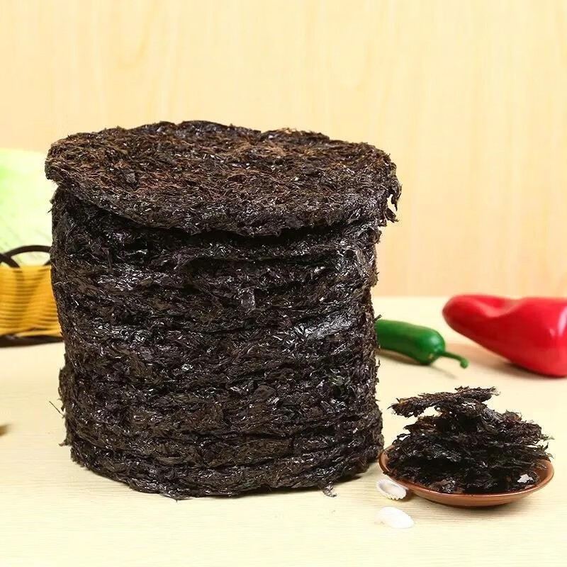 庭享森茂头水紫菜南北海产紫菜片虾皮蛋花汤煲汤海菜食材非即食冲泡散