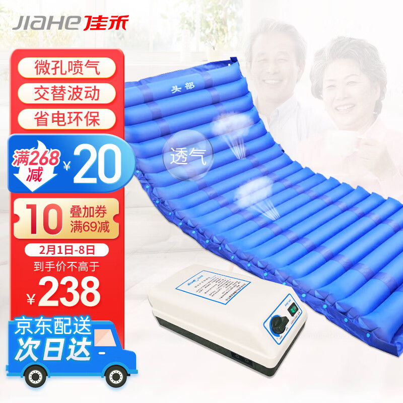佳禾（JIAHE）佳禾医用气床垫单人充气垫床卧床老人瘫痪病人
