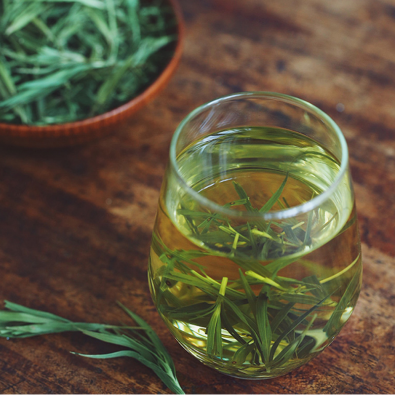 虎钢馋淡竹叶茶竹叶新鲜竹叶青茶叶散装