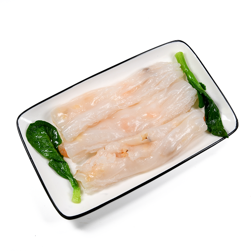 珍网 虾仁肠粉 185g(3条装)广东特色早餐 广式鲜虾肠粉速食半成品