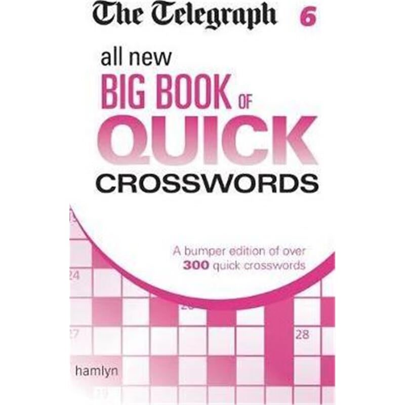 预订the telegraph: all new big book of quick cross