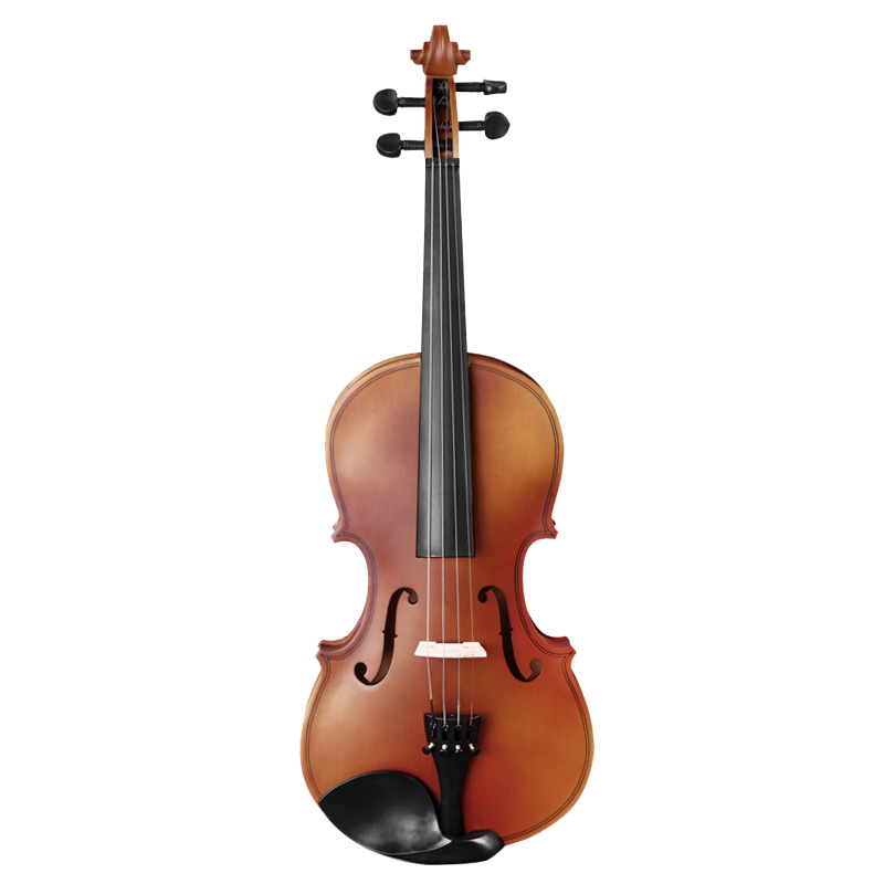 海之韵 violin儿童小提琴初学者纯手工演奏电子电声小提琴乐器儿童提琴练习考级1 哑光复古色1/8 105cm身高以上
