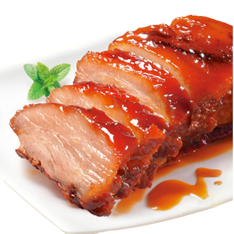 叉烧肉蜜汁叉烧 港式叉烧粤菜美食港式烧腊早点 蜜汁拆烧猪肉叉烧 煲