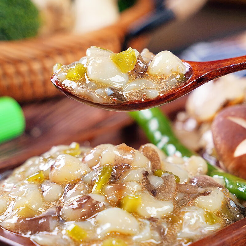 美尔客芥末章鱼500g日本料理寿司即食海鲜刺身食材冷冻速食日式小菜
