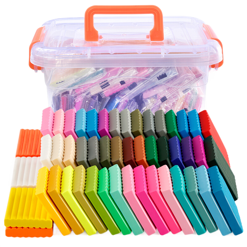 乐哲手工彩泥36色软陶泥学生手工制作DIY材料包免烧彩陶土雕塑泥粘土|京东查询手工彩泥历史价格