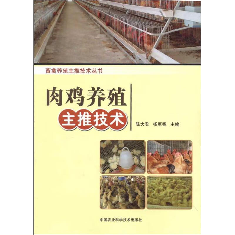 肉鸡养殖主推技术 陈大君 杨军香 编 作 书籍