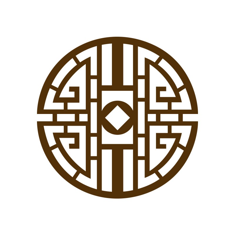 玻璃门橱窗装饰贴 家居窗花餐厅玻璃华格贴装饰玻璃贴 棕色圆窗格*一