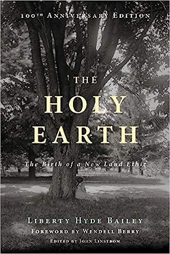 预订 the holy earth: the birth of a new land ethic