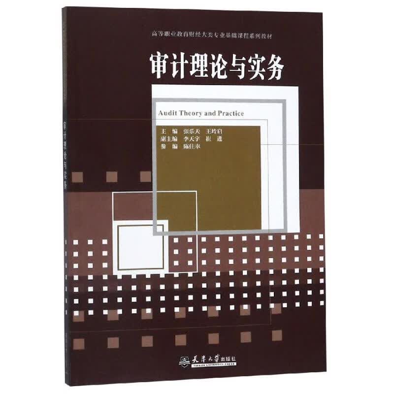 审计理论与实务 张乐天 书籍