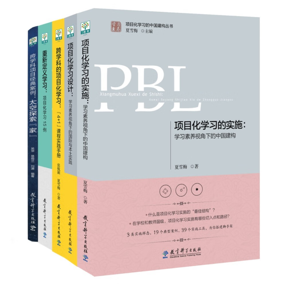 学习素养·项目化学习的中国建构丛书(京东套装书共5册)