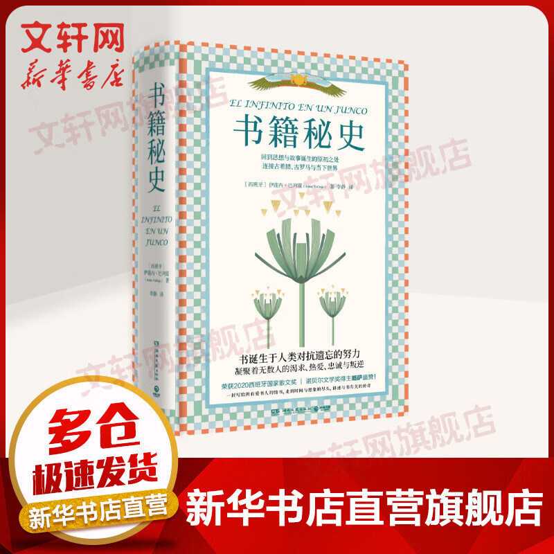 书籍秘史/[西班牙]伊莲内·巴列霍（IreneVallejo） 图书