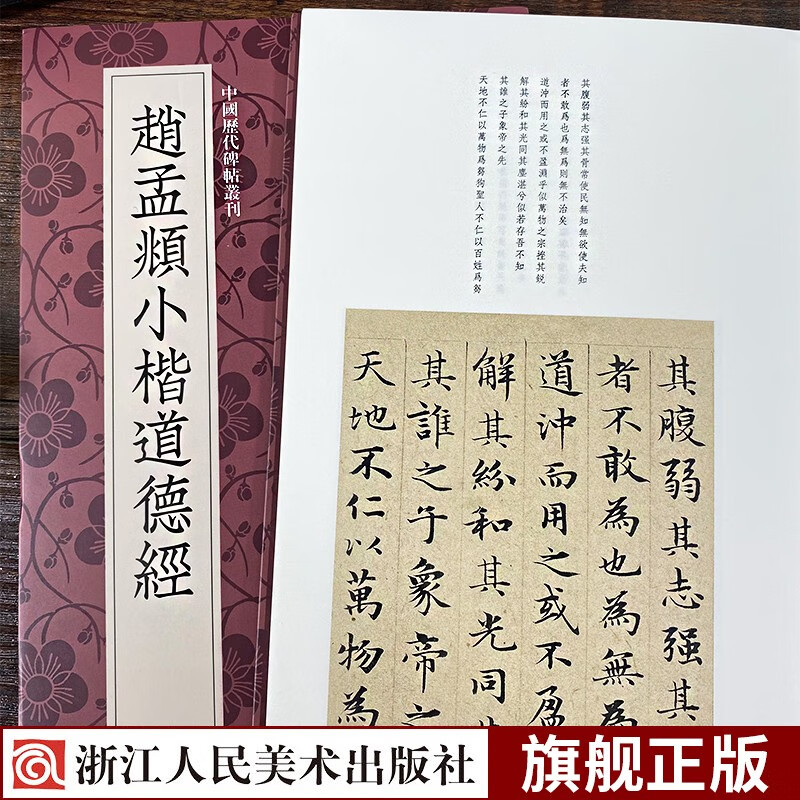 中国历代碑帖丛刊:赵孟頫小楷道德经 高清