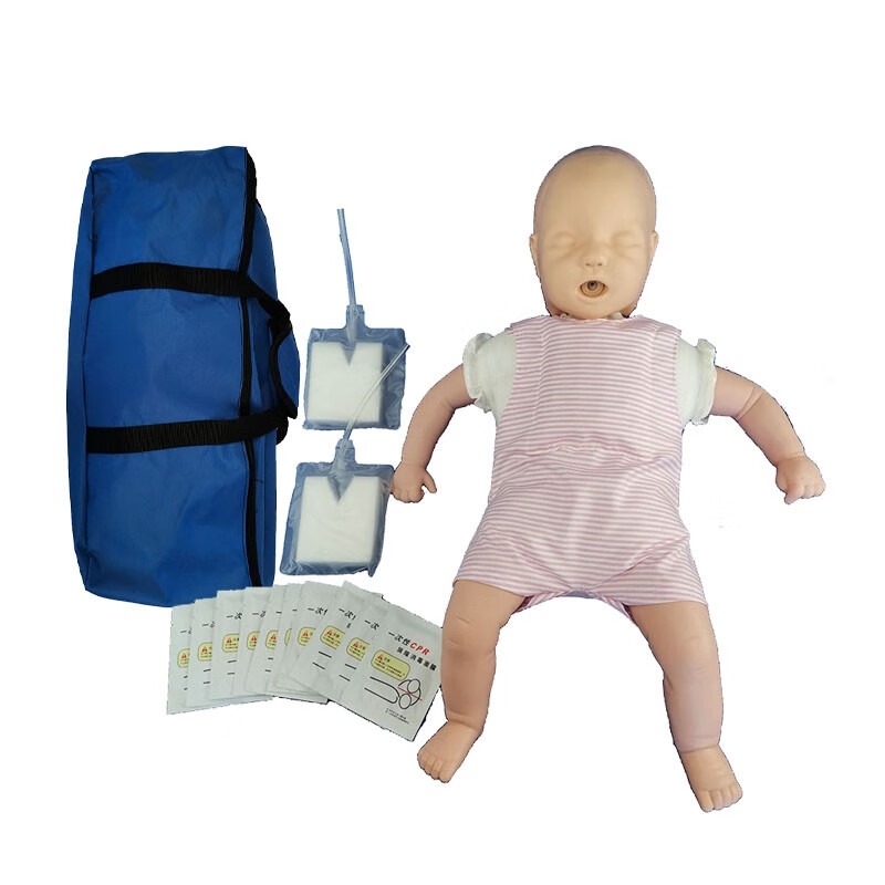 佳悦科教通小儿心肺复苏模拟人婴儿气道埂塞及cpr模型新生儿急救训练