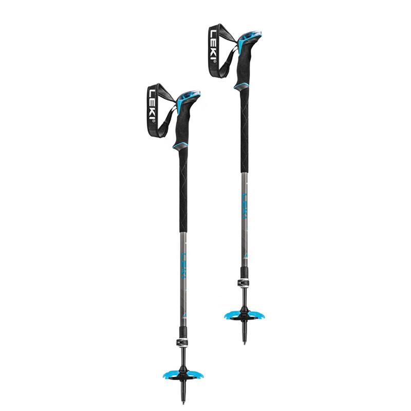 leki德国多功能guide lite 2轻质支撑坚固耐用滑雪旅行登山杖