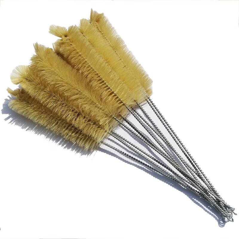 试管刷 烧杯量筒刷管道清洁吸管刷化学实验室试剂瓶清洁毛刷 500ml量筒刷 5支装