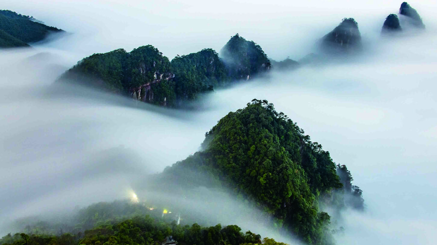 东进东出成人套票(随买随用) 莽山五指峰景区 景点门票