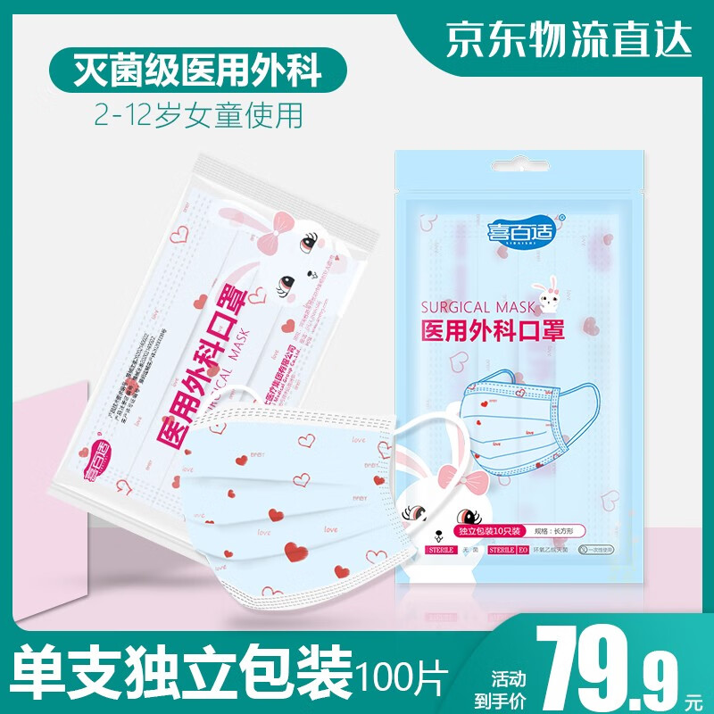 喜百适品牌医用口罩推荐,价格合适,舒适度高
