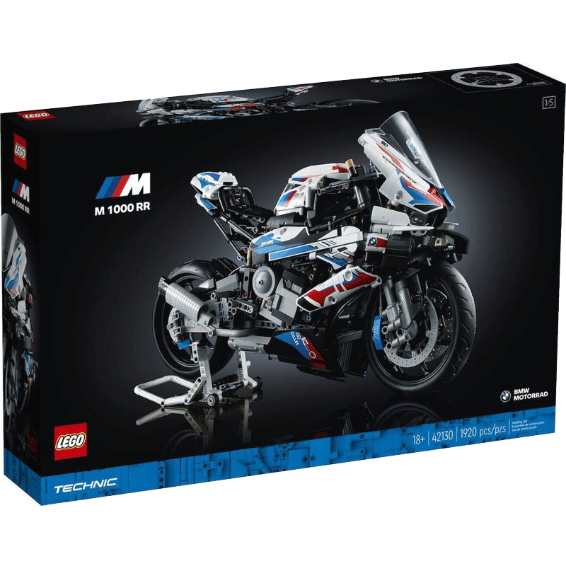 乐高（lego)积木机械组科技系列 42130宝马摩托车M1000RR男孩成人拼搭积木玩具 1299元