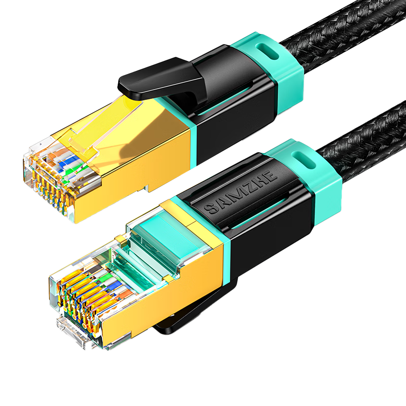 ɽ  Cat8׵羺ߴͭ˫˫Ϸ̼õԿ 0.5
