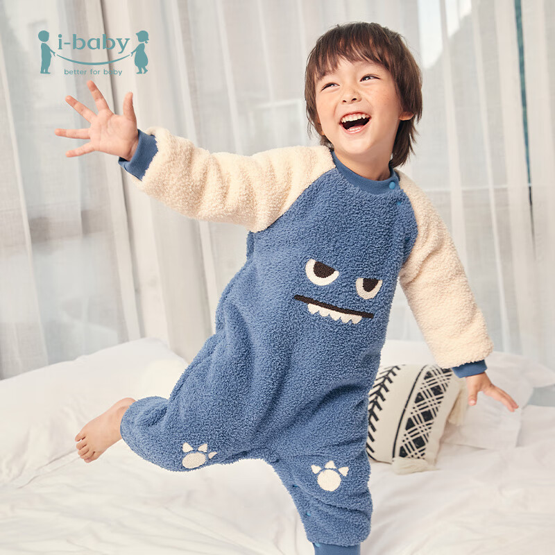 i-baby ibaby恒温分腿睡袋泰迪绒类婴幼儿宝宝睡袋儿童睡衣 大眼贝西(适用室温14-18℃) 身高90-100cm(1-2岁)高性价比高么？