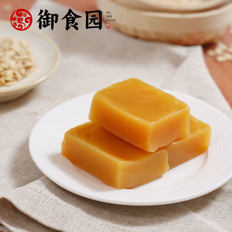 御食园豌豆黄小包装老北京特小吃美食休闲食品零食传统茶点糕点 【500