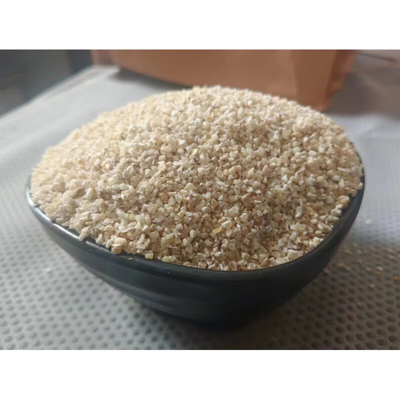 I鹽城特產(chǎn)五谷雜糧大麥采子大麥粉粗糧大麥糝大麥米煮粥做飯 大麥采細顆粒5斤 0g