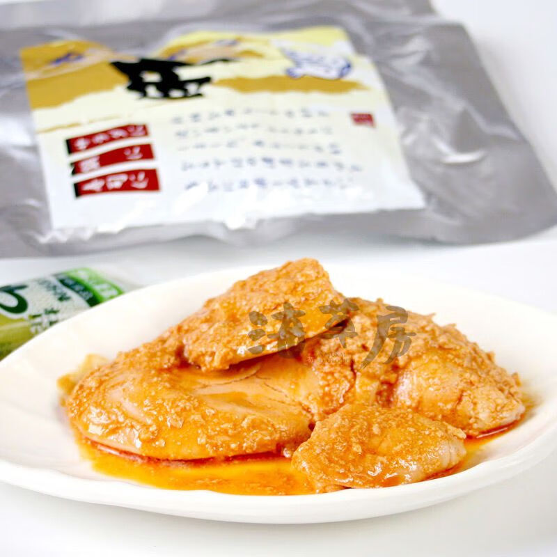 食芳溢即食安康鱼肝日式料理调味鮟鱇鱼肝罐头 即食安康鱼肝/250克袋