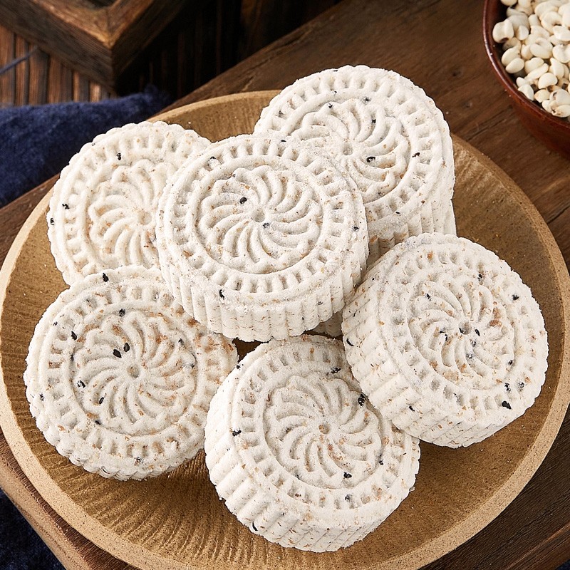 薏米糕饱腹传统手工米糕饼广东特产代餐独立包装整箱 全麦米糕20包