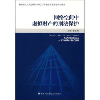 正版图书 网络空间中虚拟财产的刑法保护 于志刚 中国人民公安大学出版社 9787811393002