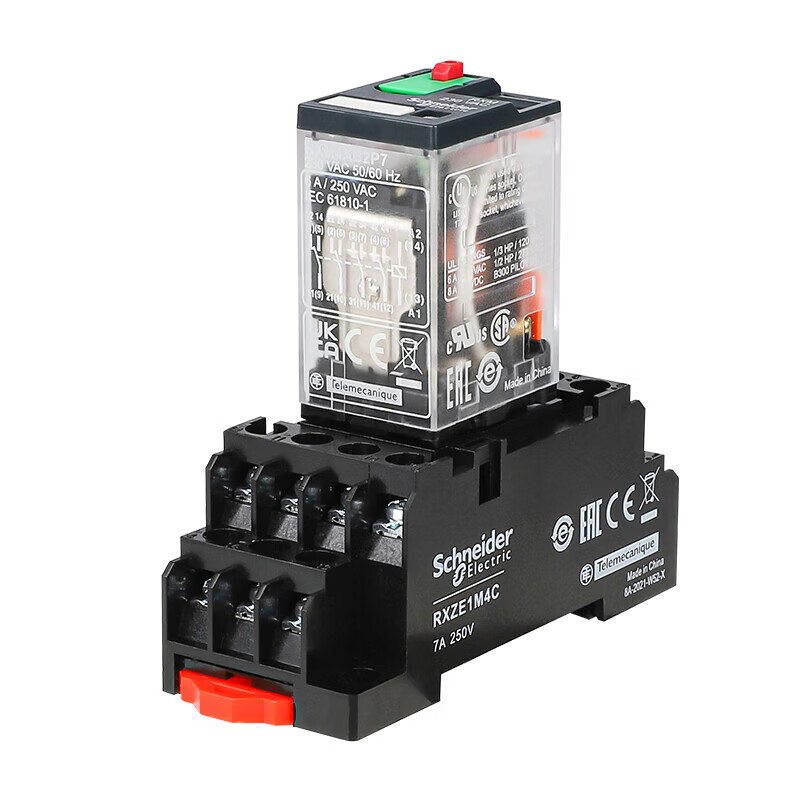 rxm中间继电器220v交流12v小型电磁开关dc24v直流8 14脚 dc24v 5a 8角
