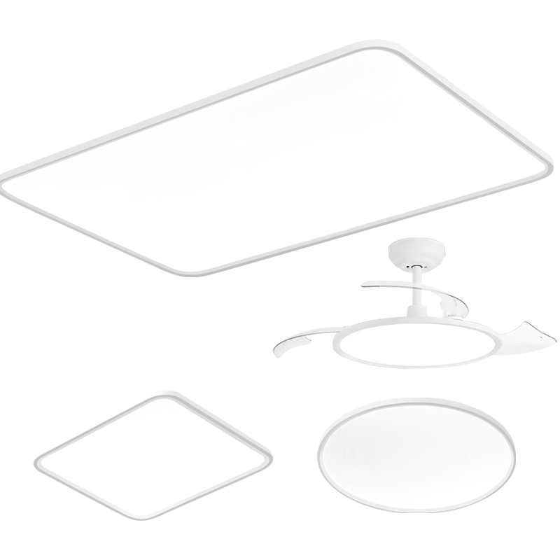 雷士照明（NVC）未来光天际护眼吸顶灯全光谱2025新款智能客厅卧室书房儿童防蓝光 【未来光天际】智能-两室两厅6