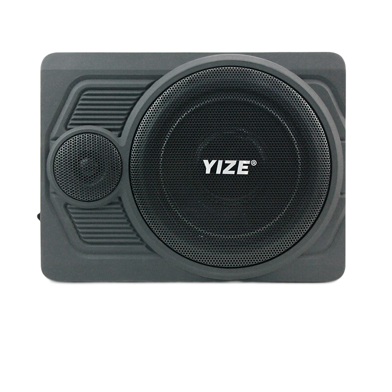 壹澤（YIZE）汽車(chē)低音炮 汽車(chē)音響 車(chē)載低音炮10寸12V有源低音炮 車(chē)載音響喇叭 108低音炮（裸機不配線(xiàn)）不含裝