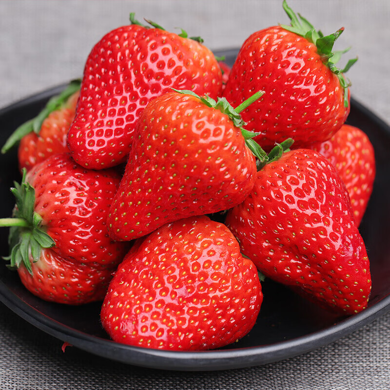 【京选生鲜】【坏果包赔】正宗丹东99牛奶草莓新鲜水果5斤红颜奶油特