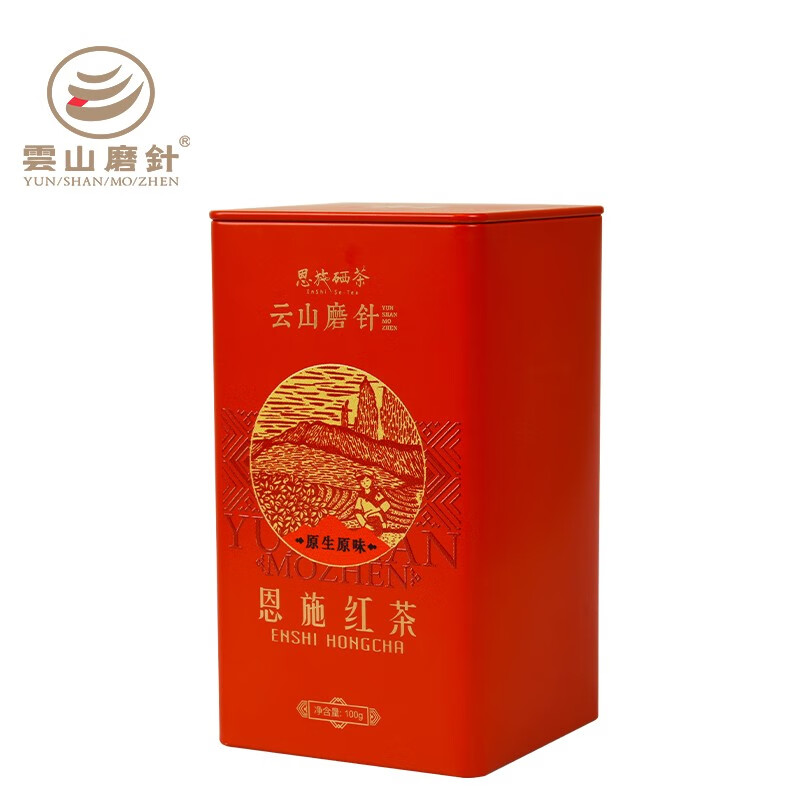 峡谷沙龙（xiagushalong） 湖北高山红茶2020新茶叶硒茶恩施罐装100g罐装年货节 100g罐装
